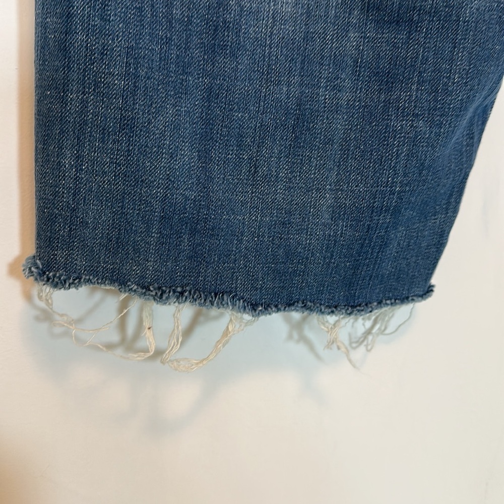 Antik Cotton Denim Blue Jean Shorts 38 like new - Picture 9 of 13
